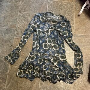 Floral Long Sleeve Dress